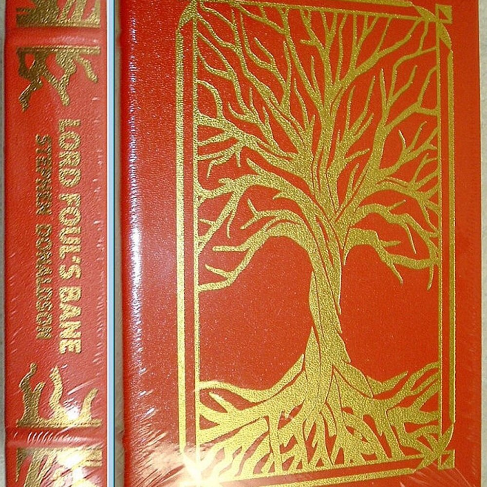 LORD FOULS BANE by Stephen Donaldson Easton Press Signed New Sealed